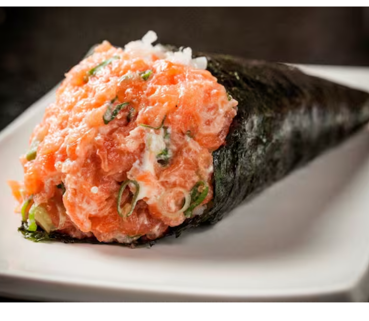 Temaki de Salmão com Cream Cheese - 120g