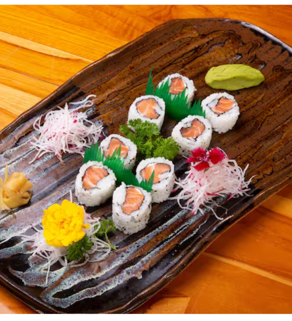 Uramaki Salmão - 8 Unidades
