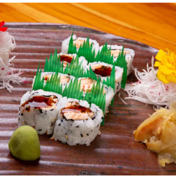 Uramaki Salmão Grelhado - 8 Unidades