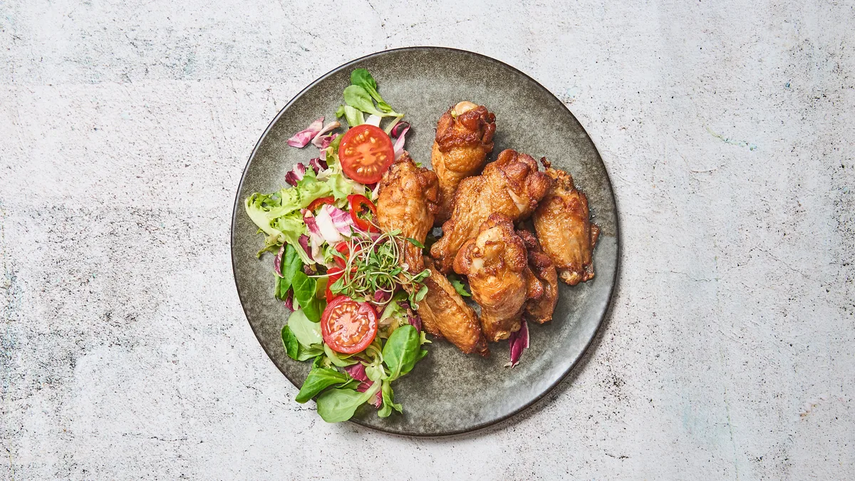 91. Korean Chicken Wings 7pcs