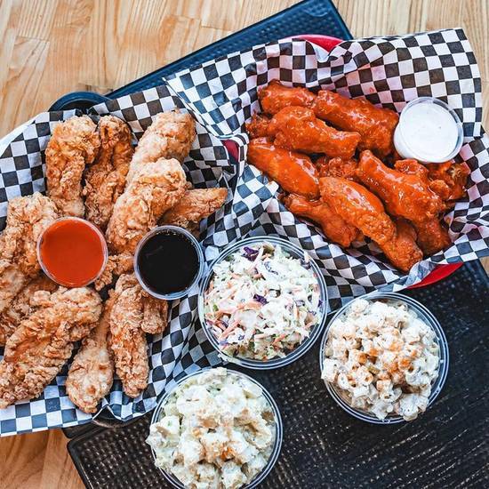 40 Wings, 3 Large Sides