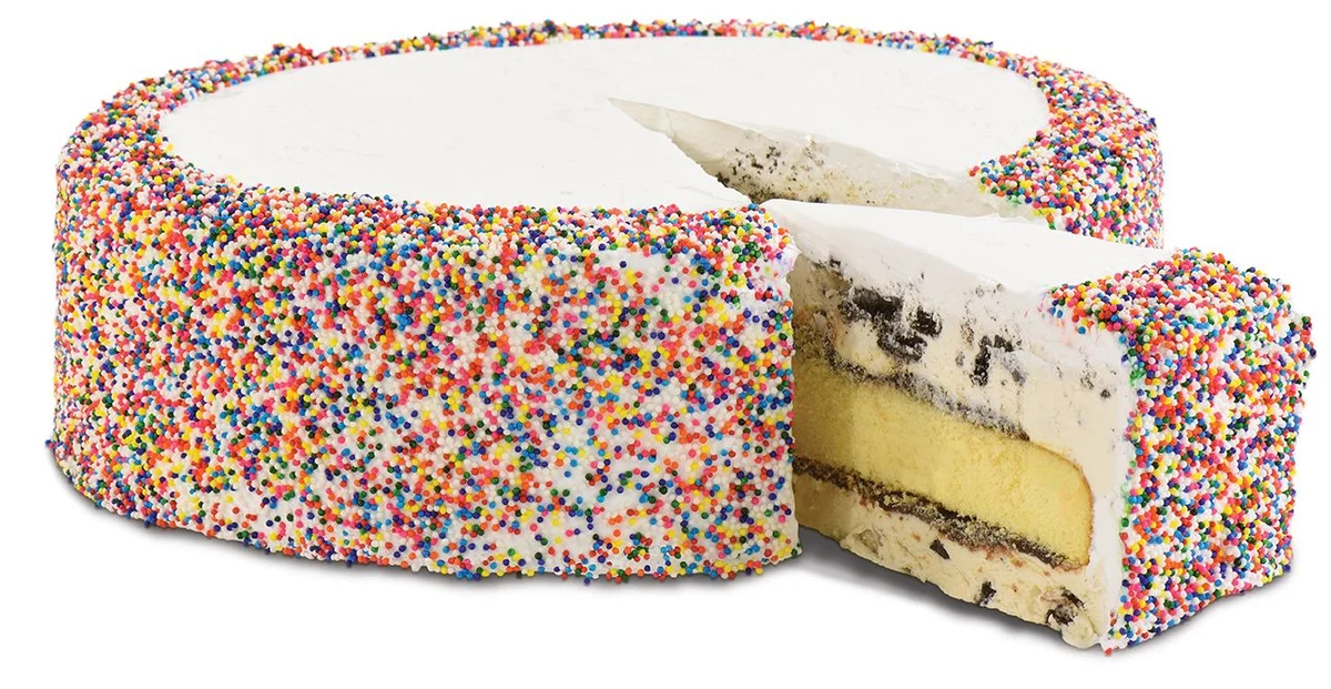 Cookies and Cake 10" Gourmet Cake and Ice Cream