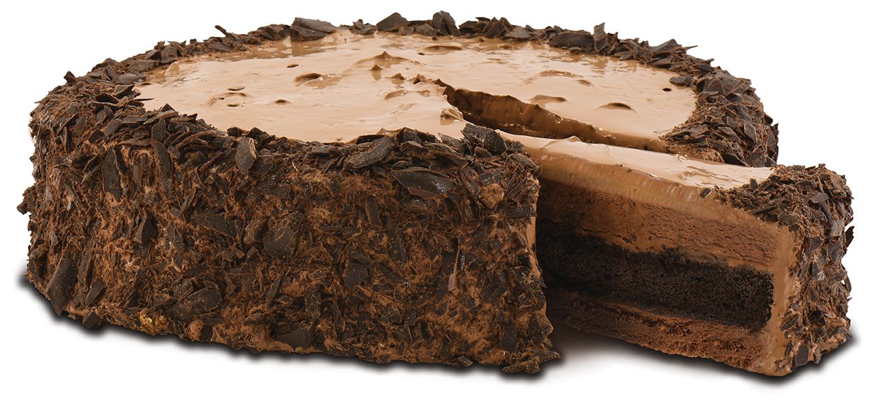 Five Chocolate 6" Gourmet Cake and Ice Cream