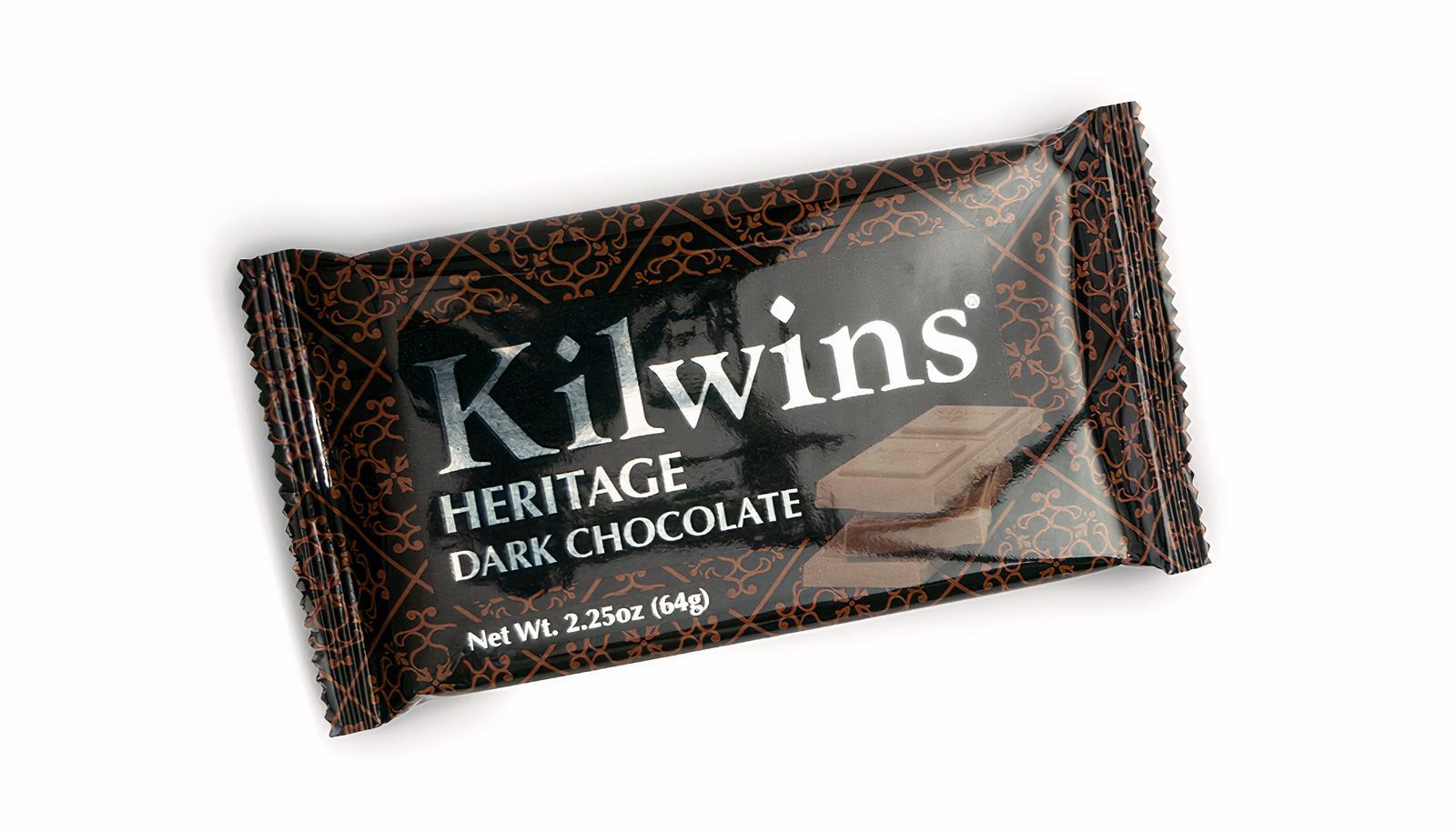 Kilwins "Heritage" Dark Chocolate Bar 2.25 Oz