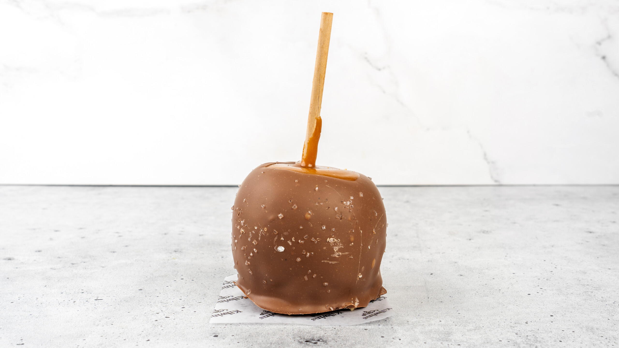 Milk Sea-Salt Caramel Apple