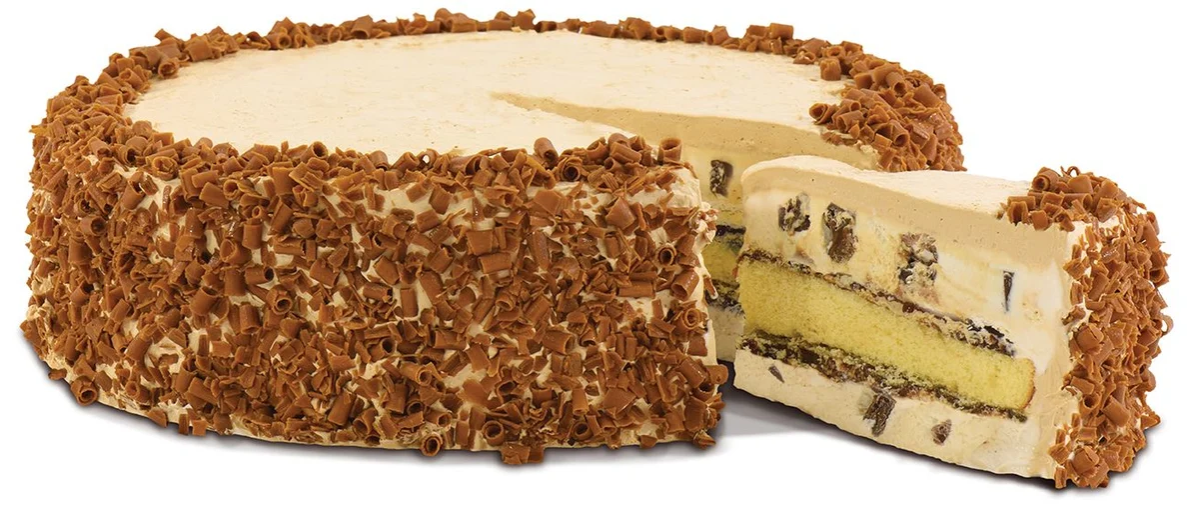 Sea-Salt Caramel 6" Gourmet Cake and Ice Cream