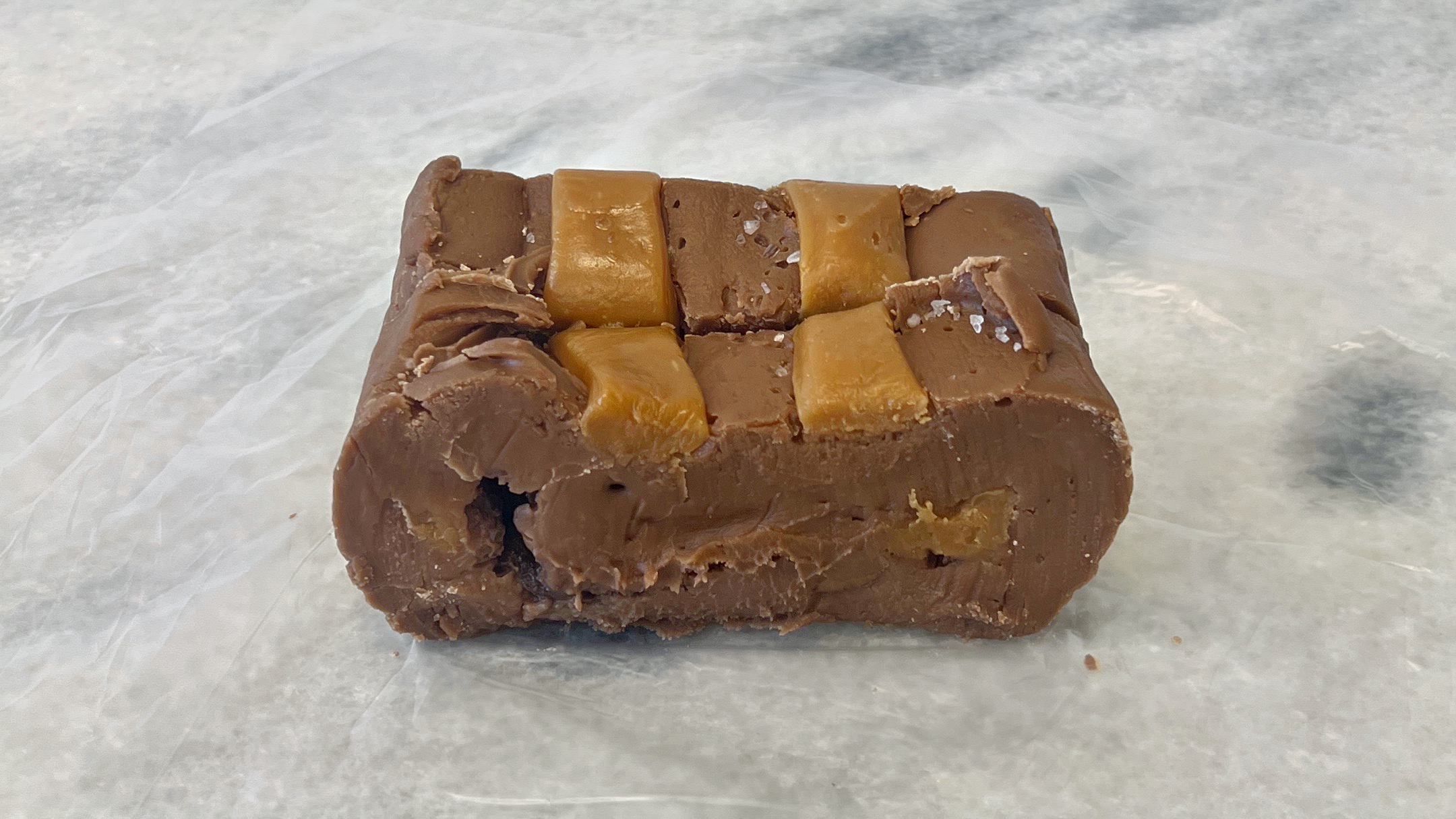 Sea-Salt Chocolate Caramel Fudge