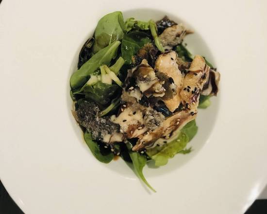 Salmon Skin Salad
