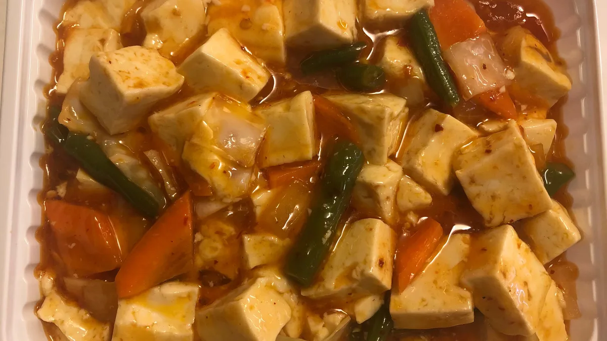 Ma po tofu ( Csípős) menü(750ml)