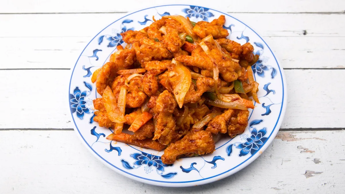Chilis csirkehús