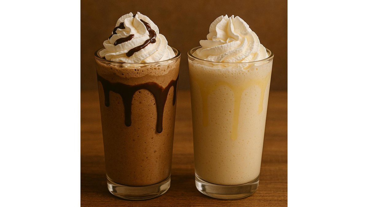 Frappe Ciocolată / Vanilie