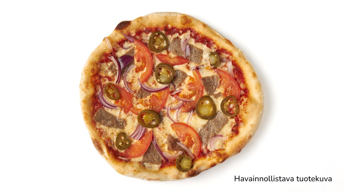 22. Kebab pannupizza