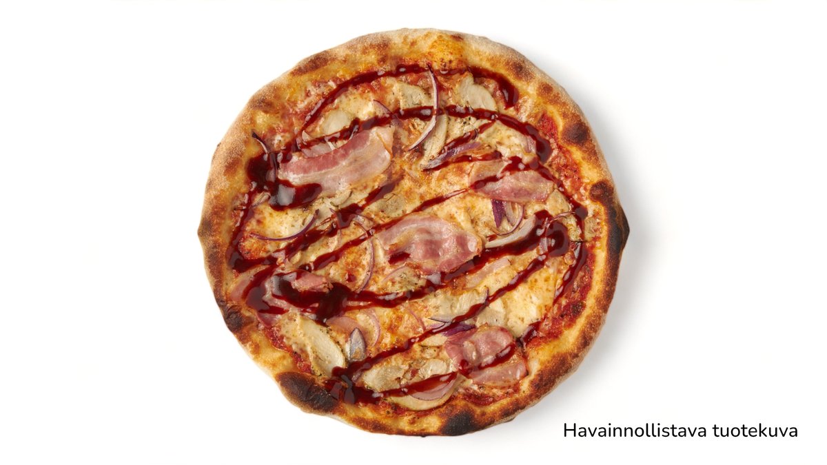 34. BBQ pannupizza