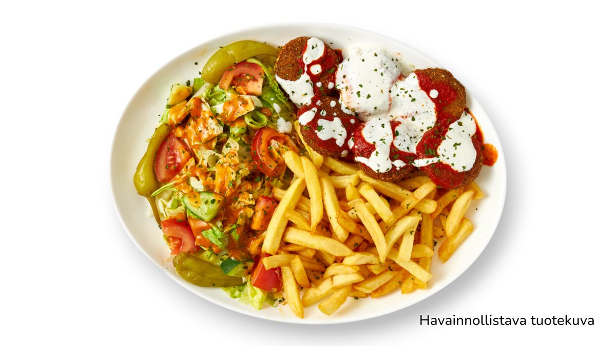 F2. Falafel ranskalaisilla
