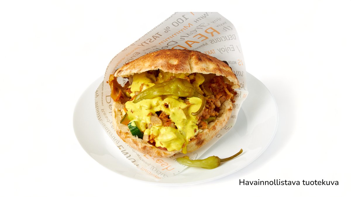 KK1. Pita kanakebab