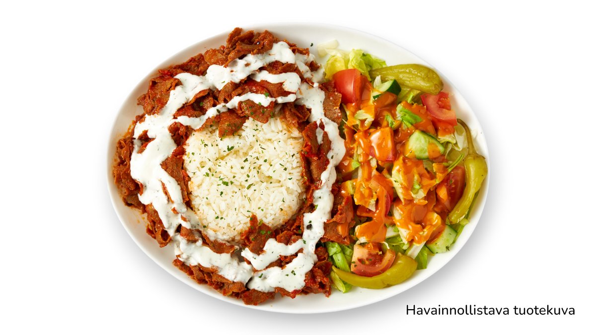 Vöner riisillä