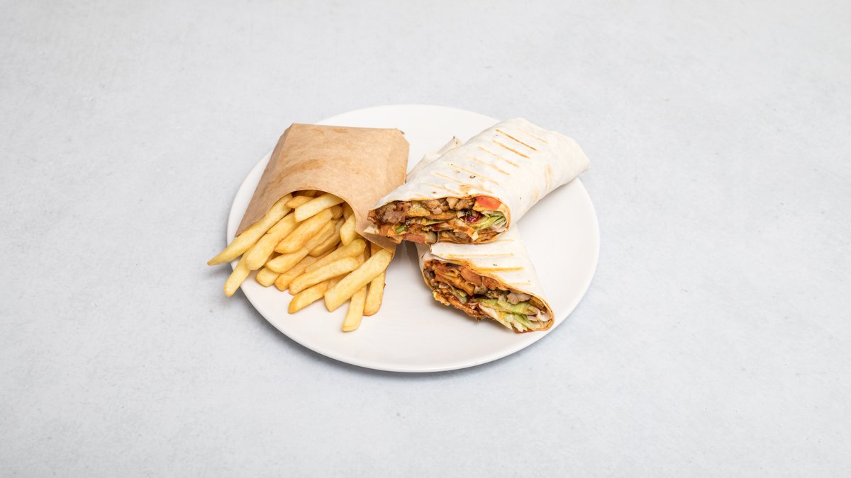 08. Dürüm kebab with french fries