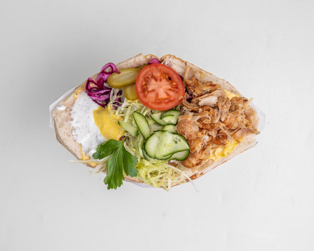 14. Döner kebab only meat