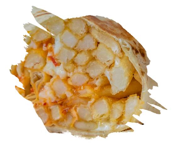 Cheesy Fry Burrito