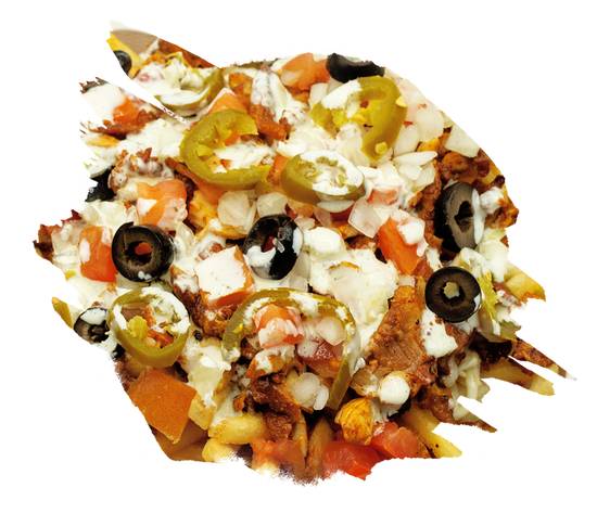 Chicken Shawarma Loaded Fries