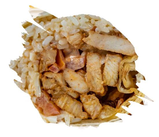 Chicken Shawarma Mediterranean Burrito