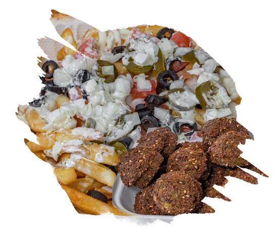 Falafel Loaded Fries