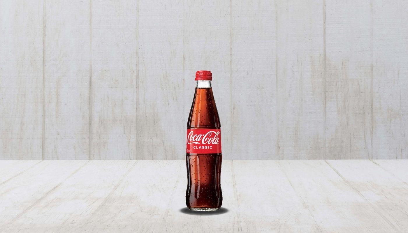 330ml Coca Cola glass