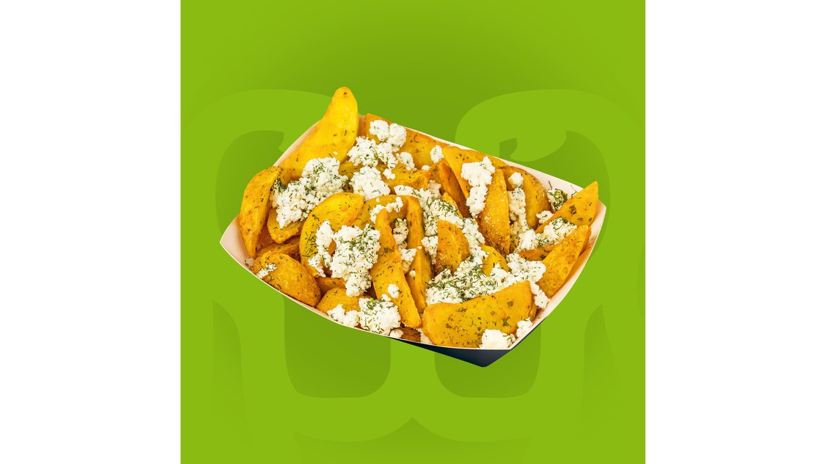 Cheesy fries Feta
