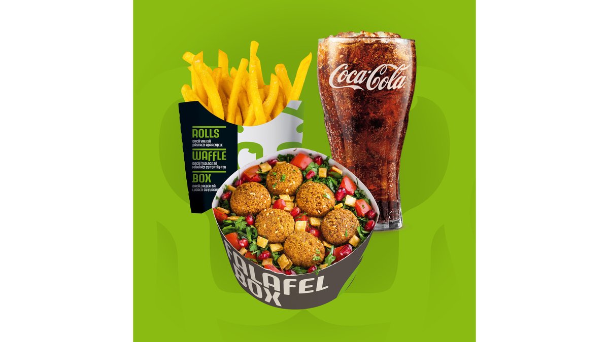Meniu Falafel Box