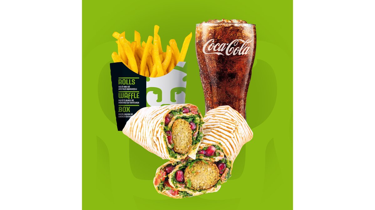 Meniu Falafel Rolls