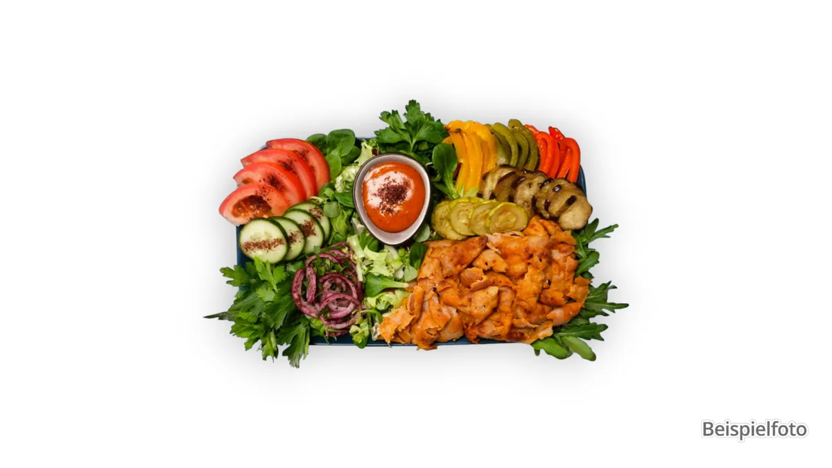 Schawarma-Platte