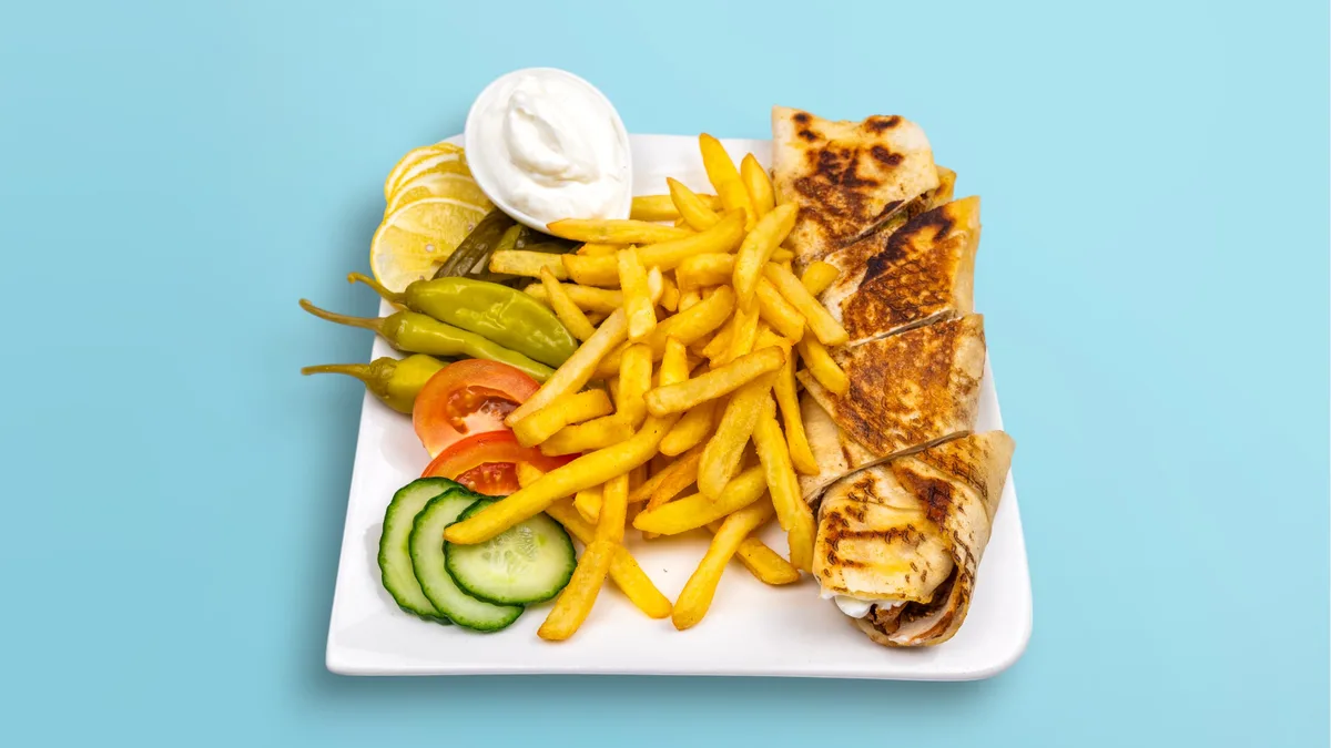 Arabic Shawarma Plate