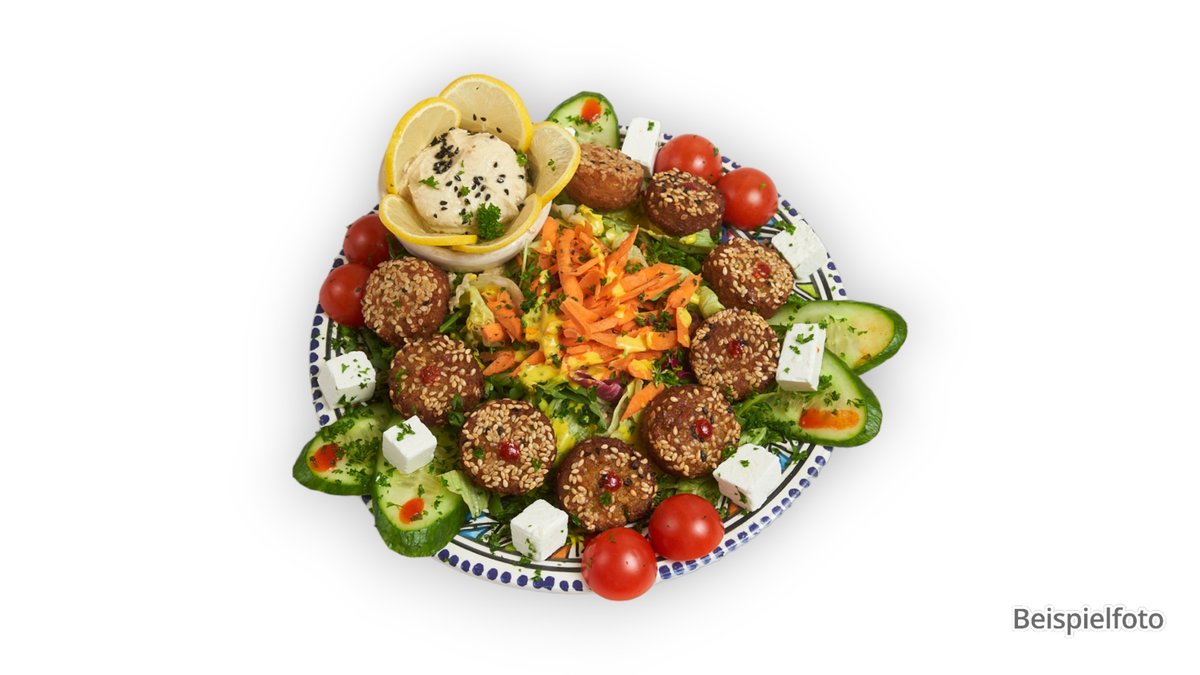 King Falafel Plate