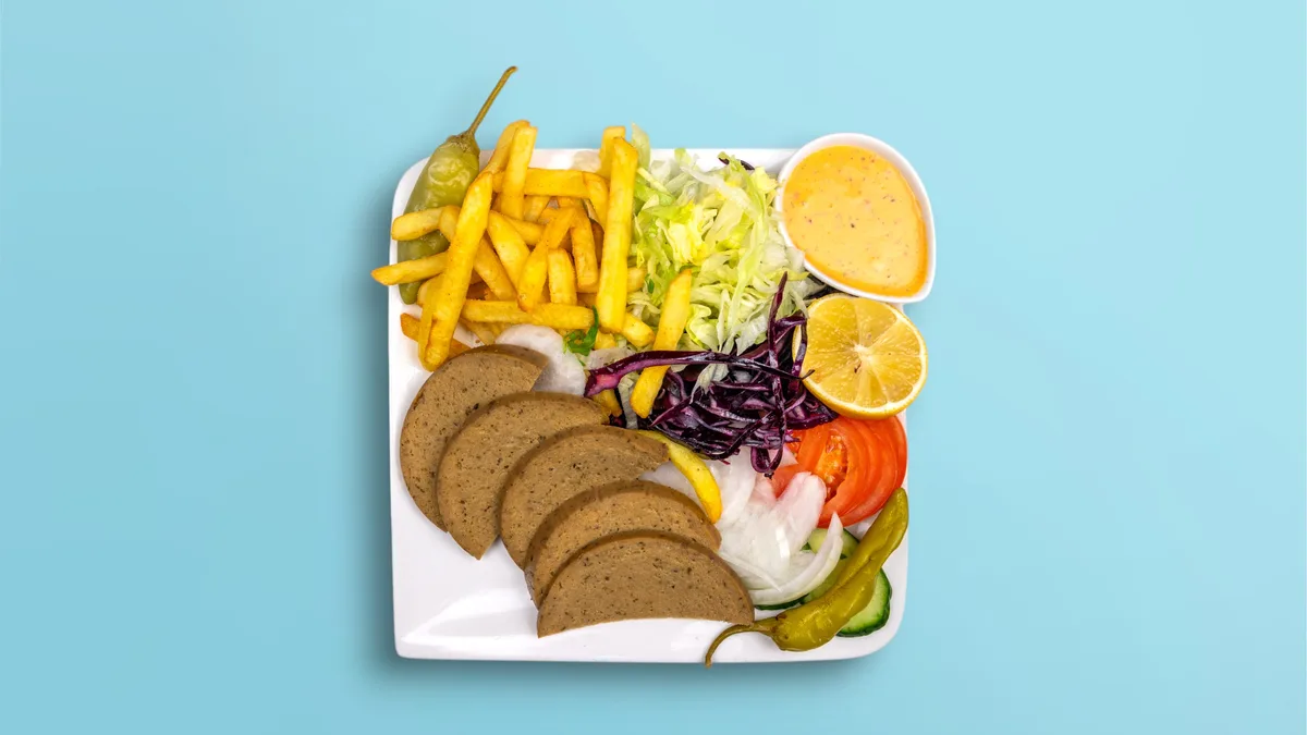 Vegan Döner Plate