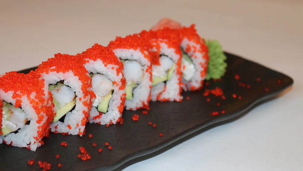 California with shrimp