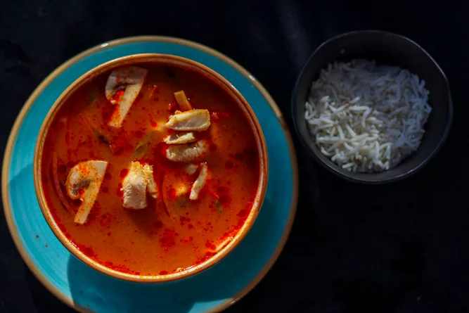 Tomyam with chicken