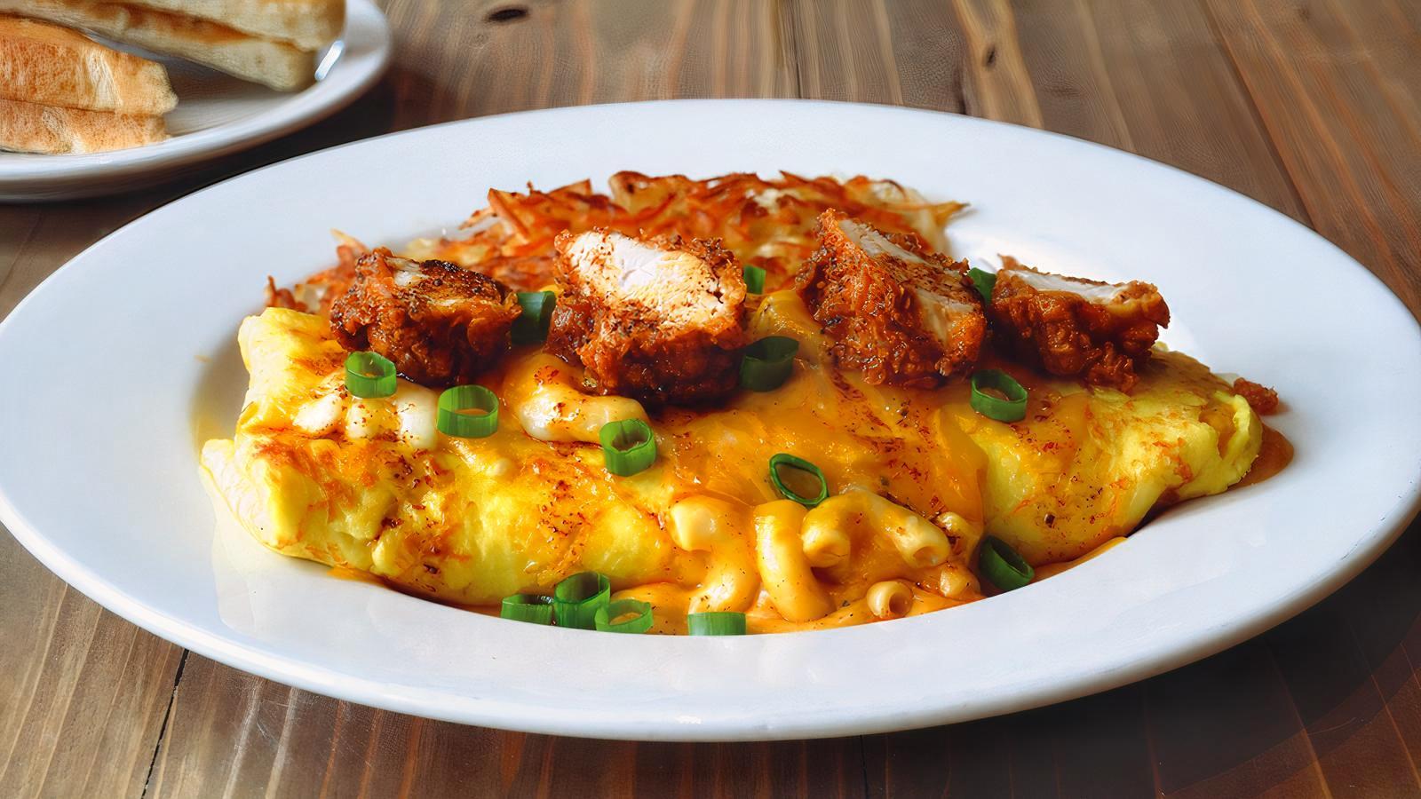 Cheesy Cheese Omelet