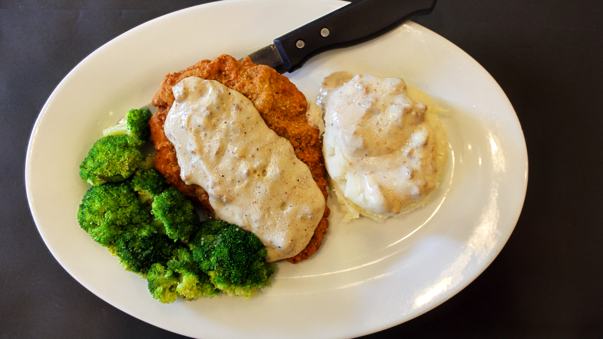 Country Fried Steak and Eggs