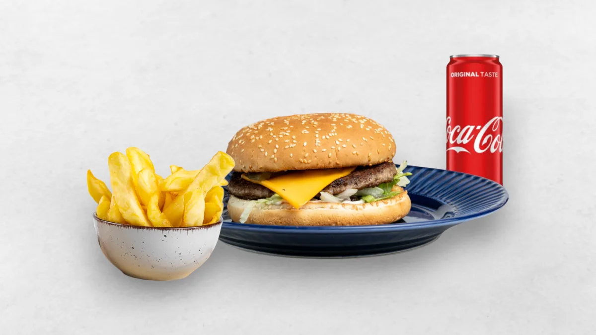 Cheeseburger-Menü