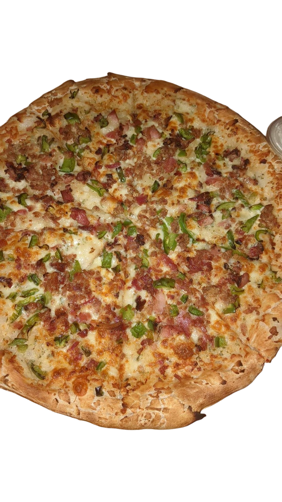 One Large Pizza and 20 Chicken Wings