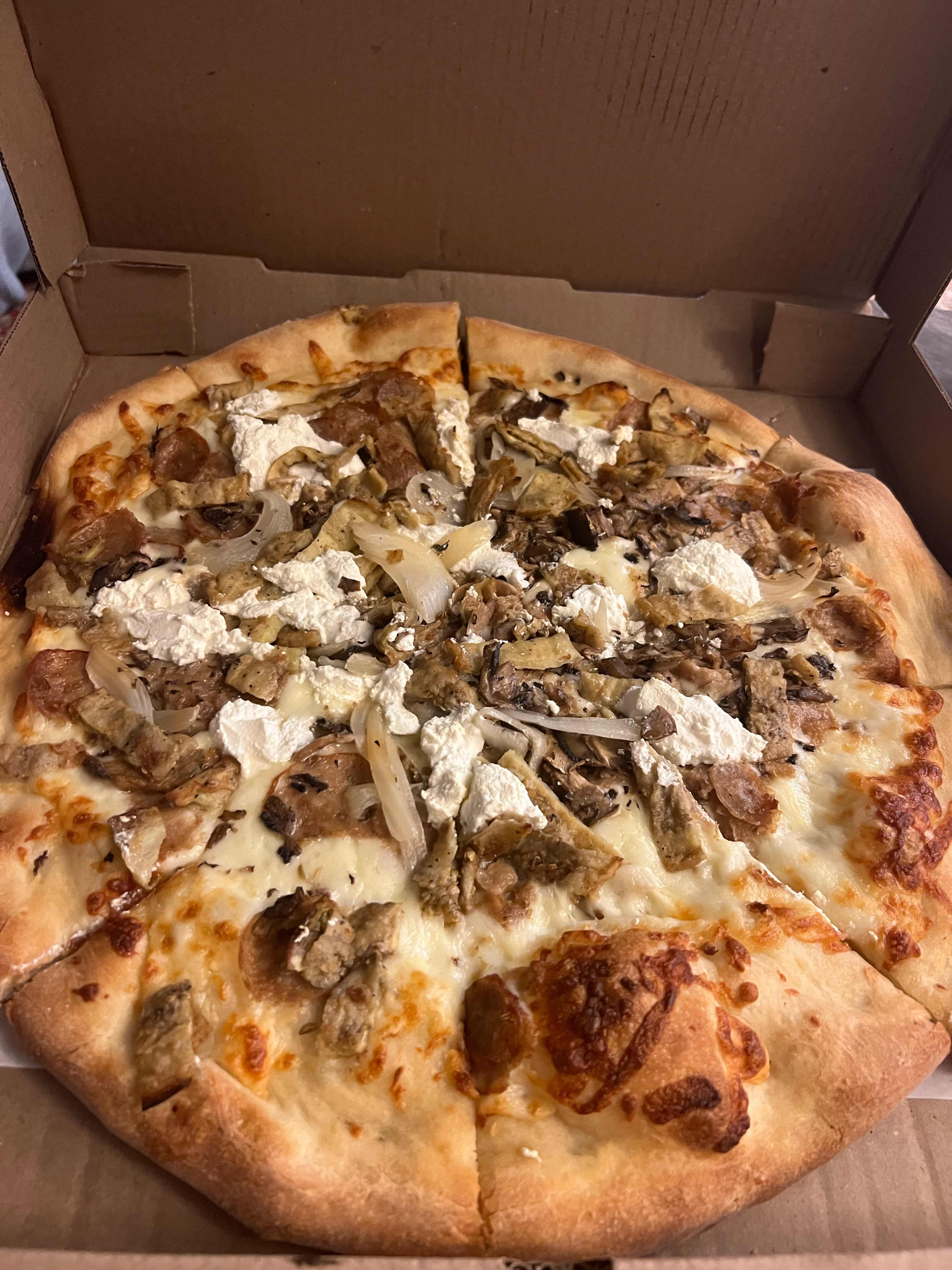 16" White Pizza