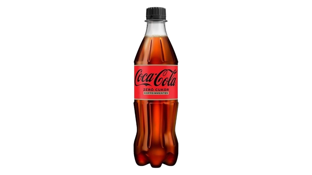 Coca-Cola Zero koffeinmentes szénsavas üdítőital 0.5l