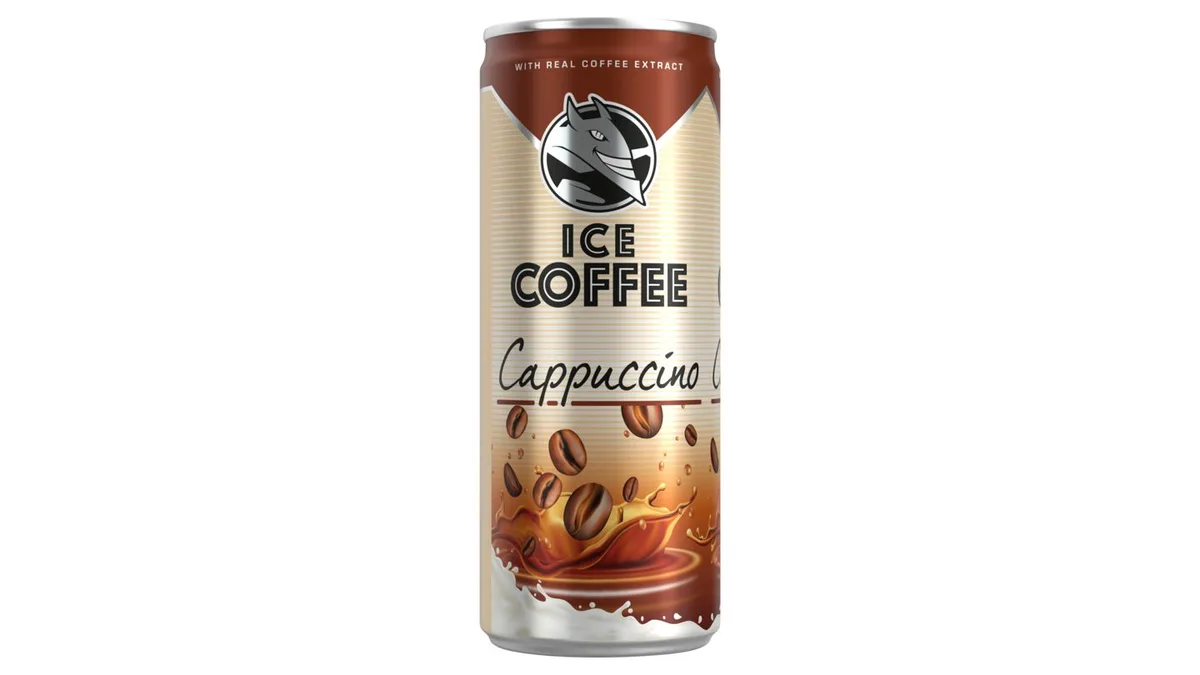 HELL Ice Coffee Cappuccino UHT ital tejjel és kávékivonattal 250 ml
