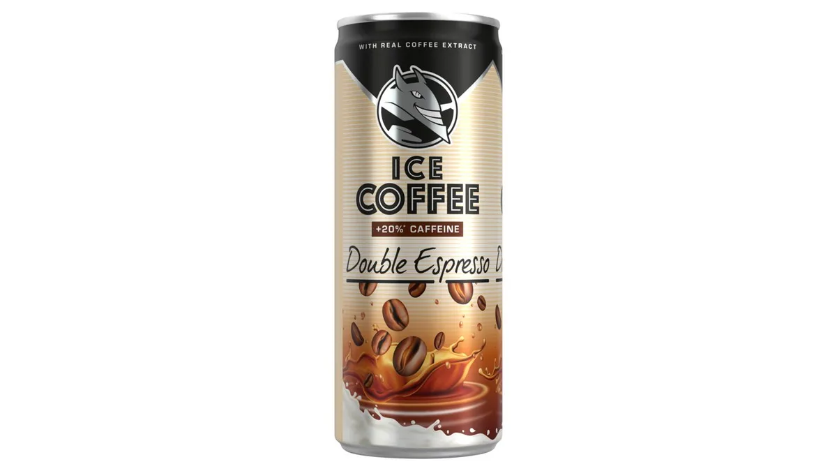 HELL Ice Coffee Double Espresso UHT ital tejjel és kávékivonattal 250 ml