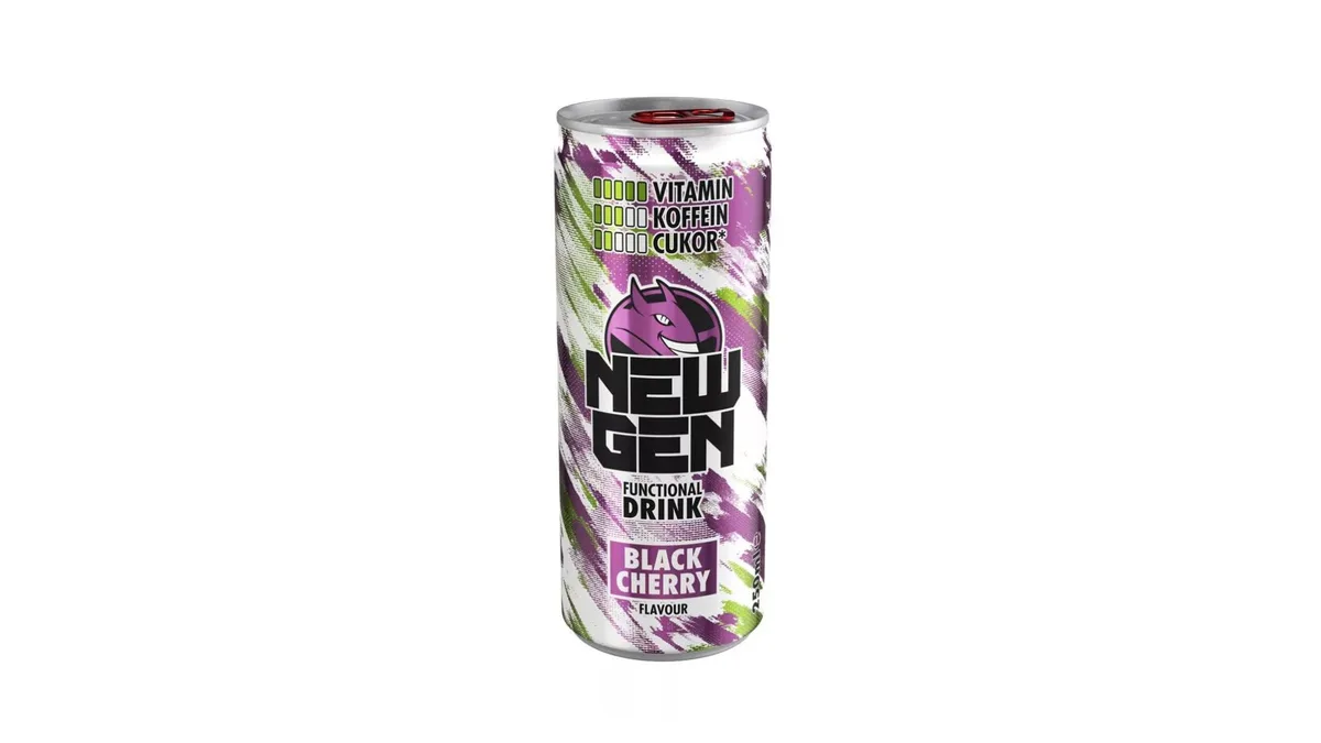 Hell New Gen Black Cherry szénsavas ital 250 ml