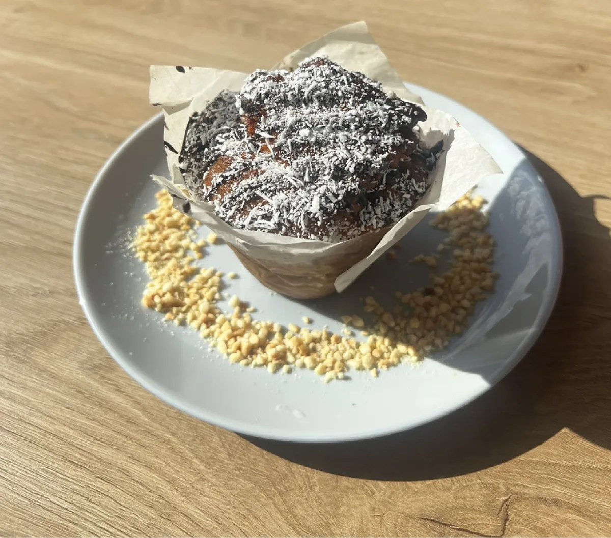 Kókuszos csokis muffin