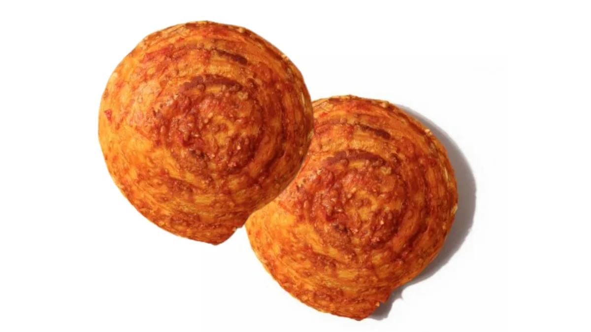 Pizzás csiga (2db)