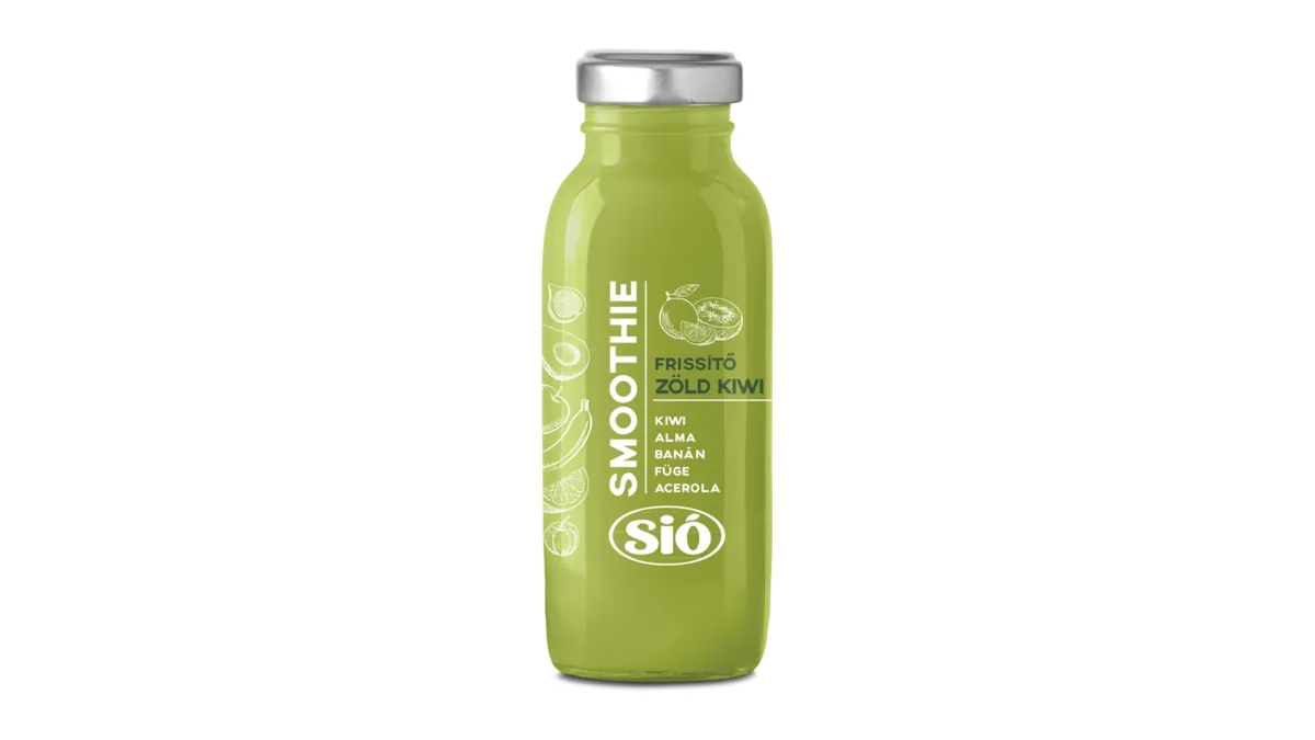 Sió Smoothie 0,25 l frissítő zöld kiwi 100%