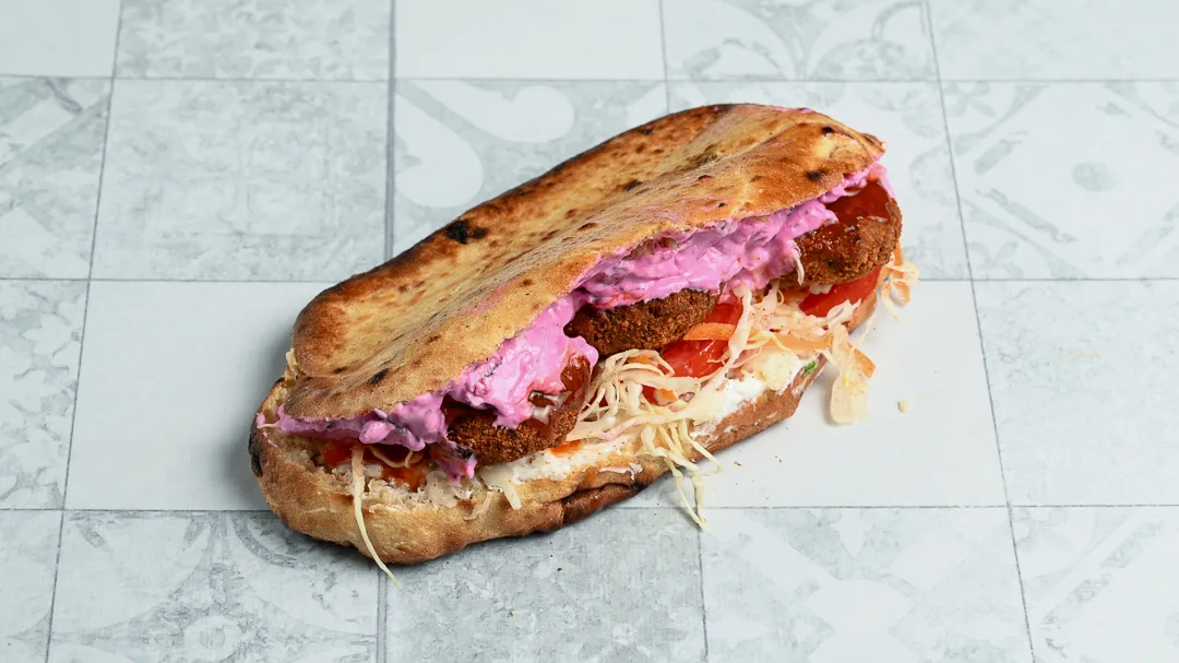 Φαλάφελ Vegetarian σε Φραντζολόπιτα