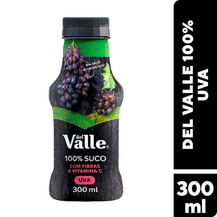 Del Valle de 100% Uva 300ml